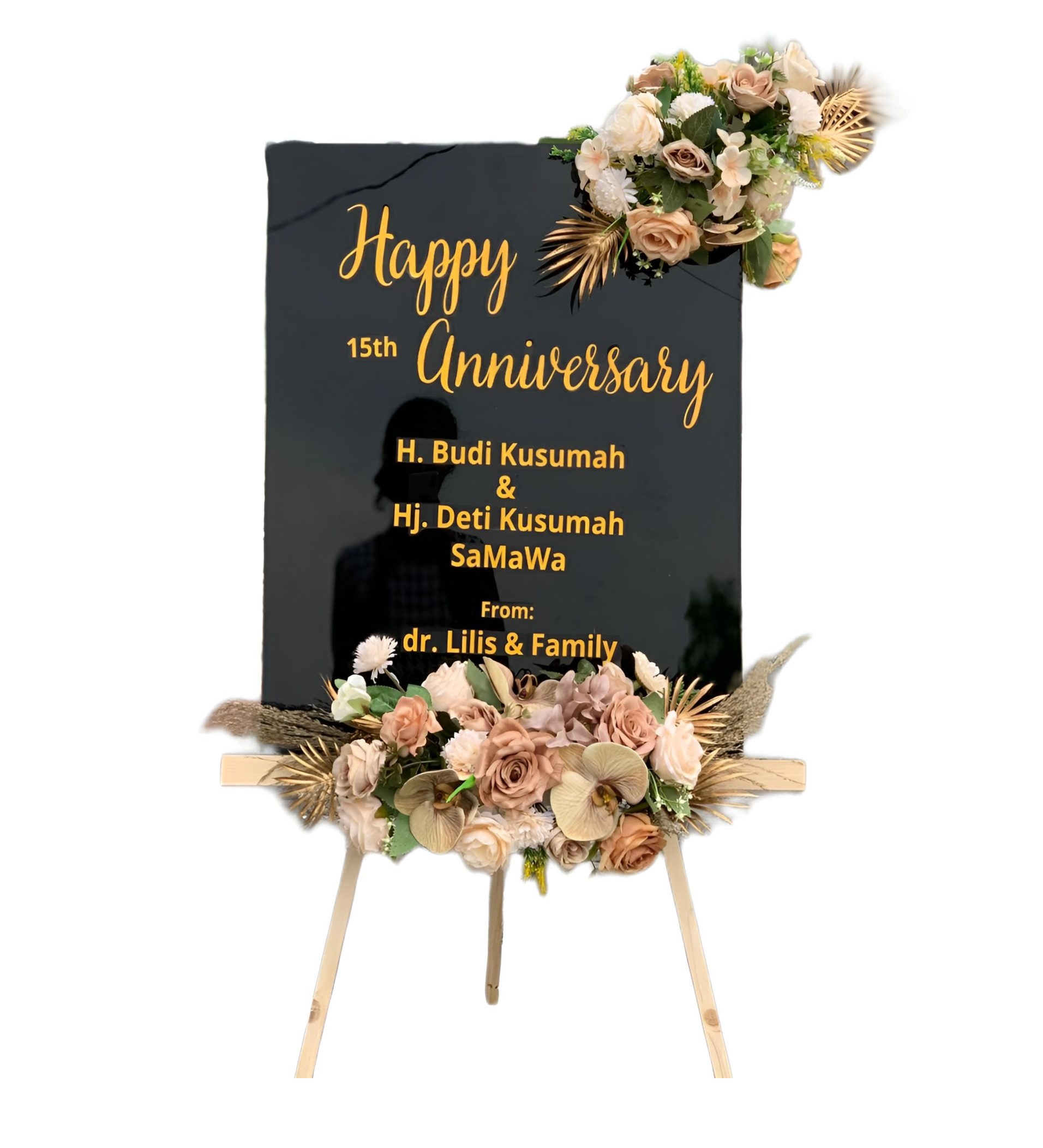 Papan Bunga Akrilik Mlandingan